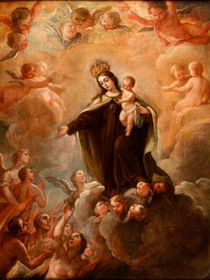 Our Lady of Mount Carmel Interceding for the Souls in Purgatory by Francisco de Goya (1746-1828). Wikimedia Commons