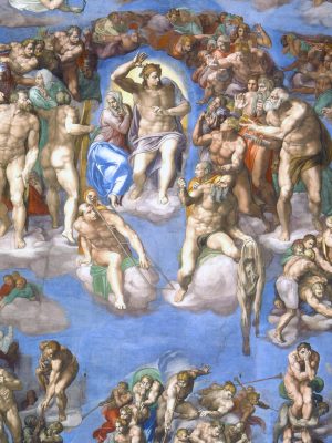 The Last Judgment, Michelangelo (1475–1564) 1541 fresco. Sistine Chapel / Wikimedia Commons