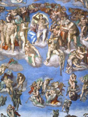 Michelangelo, The Last Judgment, 1541 (Wikimedia)