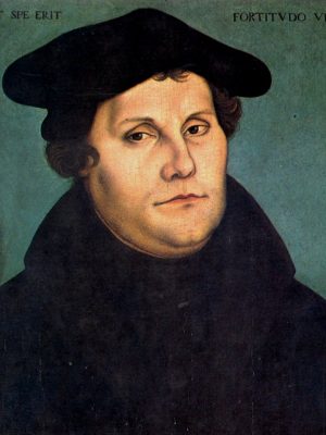 Martin Luther by Lucas Cranach the Elder (1472-1553). 1529, St. Anne's Church, Augsburg / Wikimedia Commons
