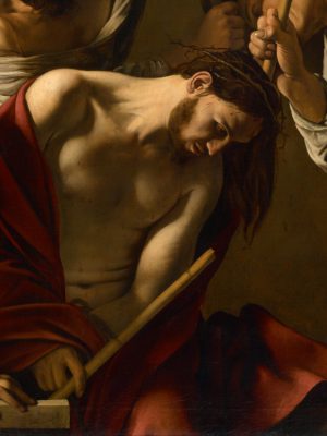 Christ Crowned with Thorns, Caravaggio (1571–1610), between 1602 and 1604, oil on canvas. Kunsthistorisches Museum, image made available by Google Culture Institute / Wikimedia Commons.