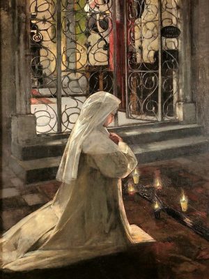 Olga Boznanska (1865-1940). 1890, oil on canvas / Wikimedia Commons.