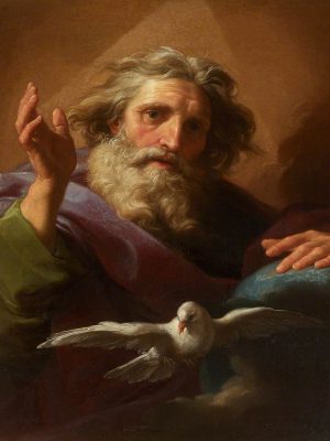God the Father and the Holy Spirit by Pompeo Batoni (1708-1787). 1740, oil on canvas, National Trust / Wikimedia Commons.