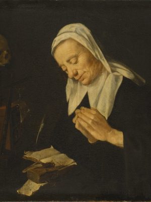 Praying Woman by unknown author. Oil on panel, Nationalmuseum / Wikimedia Commons.