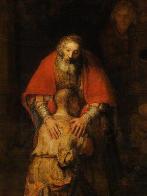 The Return of the Prodigal Son, Rembrandt (1606-1669). 1668 oil on canvas. Hermitage Museum / Wikimedia Commons