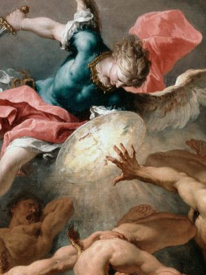 The Fall of the Rebel Angels by Sebastiano Ricci (1659-1734). 1720, oil on canvas, Dulwich Picture Gallery / Wikimedia Commons
