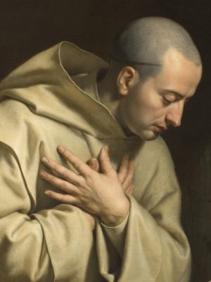 Saint Bruno, Philippe de Champaigne (1602-1674), c. 1655, oil on canvas. Nationalmuseum, Sweden, photographed by Erik Cornelius / Wikimedia Commons.