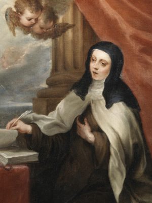 Saint Teresa of Avila, Juan Antonio de Frías y Escalante (1633-1669) c. 1600s, oil on canvas. National Gallery of Ireland / Wikimedia