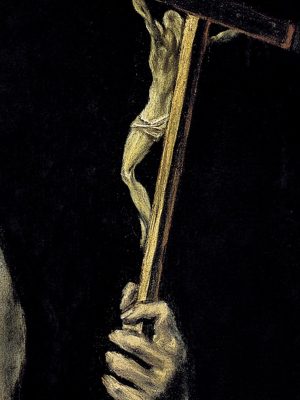 Saint Jerome by El Greco (1541-1614). 1605, oil on canvas, Royal Academy of Fine Arts of San Fernando / Wikimedia Commons