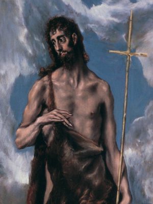 El Greco, St. John the Baptist, 1600 (Wikimedia Commons)