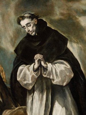 Saint Dominic in Prayer, El Greco (1541-1614), between 1605 and 1610, oil on canvas. Museum of Fine Arts Boston / Wikimedia Commons.