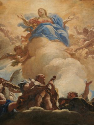 The Assumption of the Virgin by Luca Giordano (1634-1705). 1698, oil on canvas / Wikimedia Commons