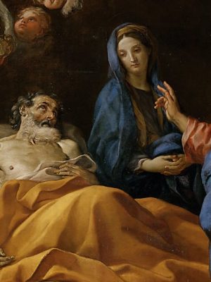 The Death of Saint Joseph by Carlo Maratta (1625-1713). 1676, Chapel of Saint Joseph in the Hofburg of Vienna / Wikimedia Commons