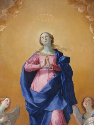 The Immaculate Conception by Guido Reni (1575-1642). 1627, oil on canvas, Metropolitan Museum of Art / Wikimedia Commons