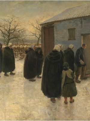 To the Vigil by Theodore Verstraete (1850-1907). 1890, oil on canvas, Royal Museum of Fine Arts Antwerp / Wikimedia Commons
