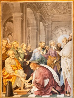 Varallo,,Italy,-,July,17,,2022:,The,Renaissance,Fresco,Jesus