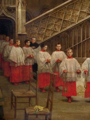 Choir Boys, William Frederick Yeames (1835-1918), 1891, oil on canvas. National Museum of Northern Ireland / Wikimedia Commons.