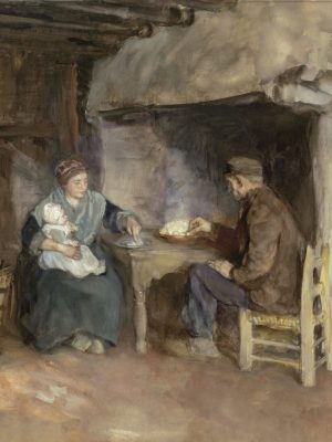 parents at table
