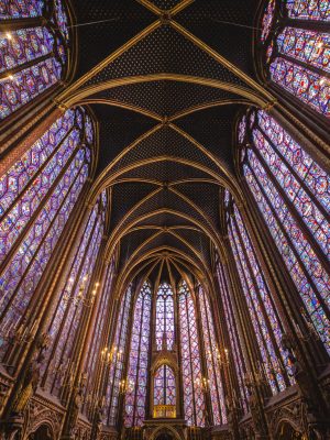 Amazing,Interior,Of,The,The,Sainte-chapelle