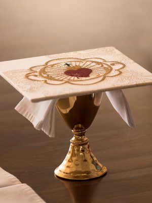 Image of a golden chalice, photo by MARI TERE, Image used under license from Shutterstock.com