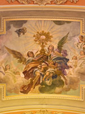 Turin,,Italy,-,March,13,,2017:,The,Fresco,Of,Eucharistic