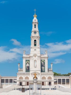Fatima,In,Portugal,,Sanctuary,,Catholic,Church